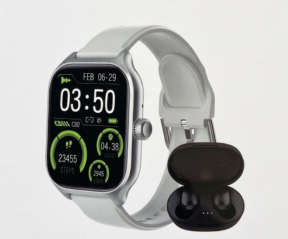 Smartwatch with headphones MIQIwear WK97 Combo