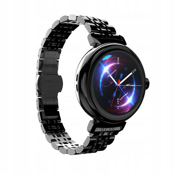 Smartwatch women's black Bluetooth pedometer Android HiFuture Aura