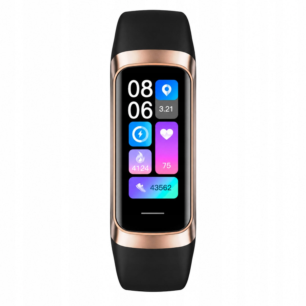 Smartwatch women's smartband | body temperature | heart rate | steps | fit Brand Rubicon