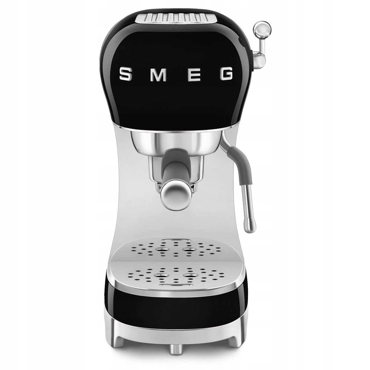 Smeg ECF02BLEU 1350 W black espresso machine machine
