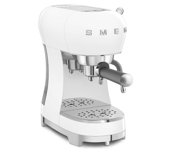 Smeg ECF02WHEU 1350W Espresso machine , 15 bar, white Packaging status original