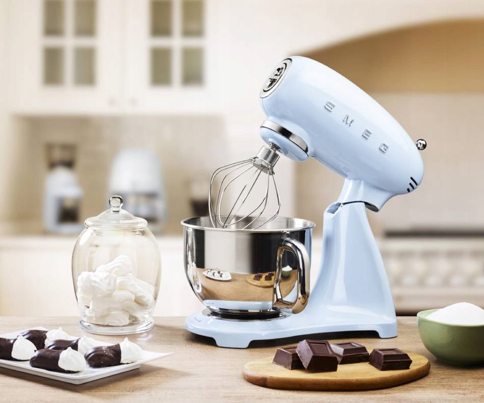 Smeg Planetary Mixer Pastel Blue SMF03PBEU Manufacturer code SMF03PBEU