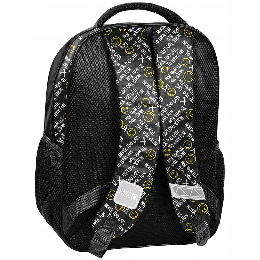 Smiley School Satchel BACKPACK Smiling Faces Emoticons | Class 1-3 Brand Paso