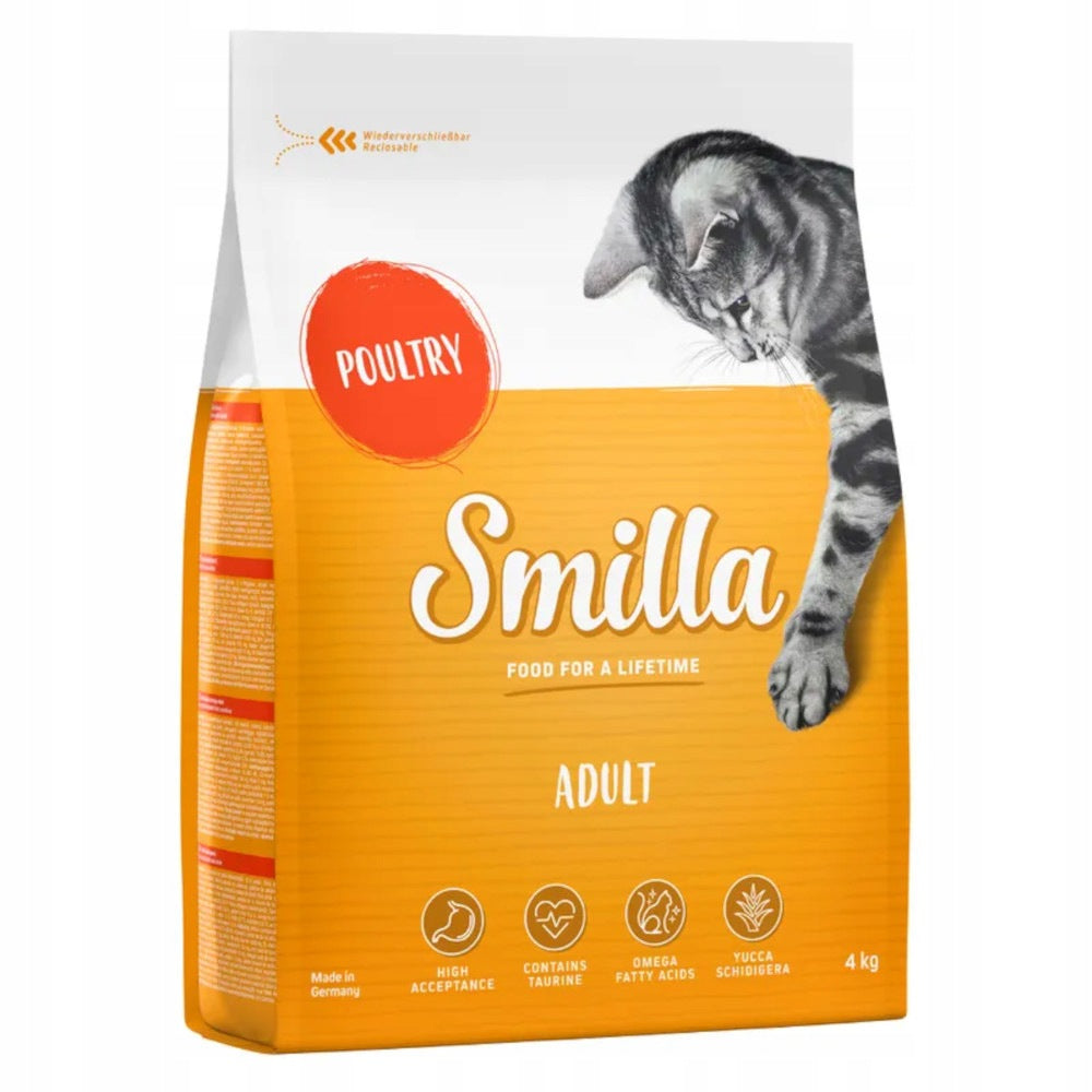 Smilla Adult Poultry 4kg - dry cat food