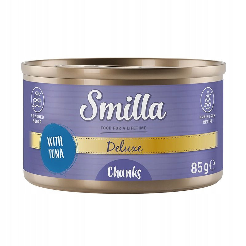 Smilla Deluxe pieces in sauce, 4 x 85 g MIX Manufacturer code Smilla Dekuxe 85 g