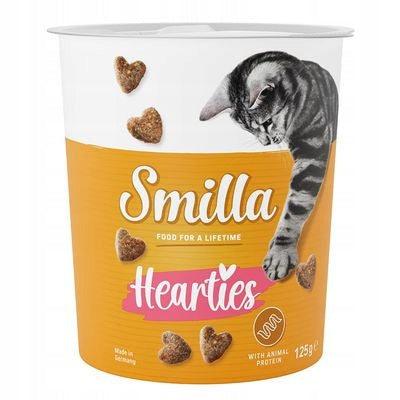 Smilla delicacy 4 types Crossies Ringlies Hearties Toothies 4x 125g 0,5kg Manufacturer code przysmak zwierzęta suchy smaczny duża paczka