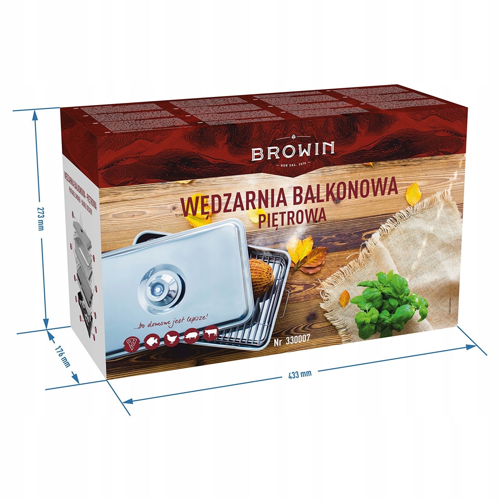 Smokehouse Balcony HOME ADJUSTABLE HEIGHT EAN (GTIN) 5908277711030