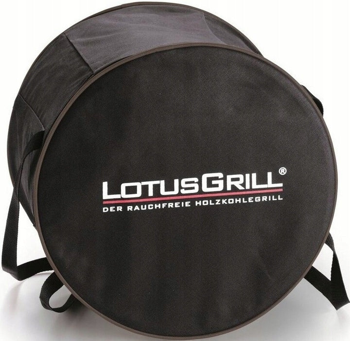 Smokeless Charcoal Grill LotusGrill Classic Garden Plus Bag Color Fuchsia Grate length 32 cm