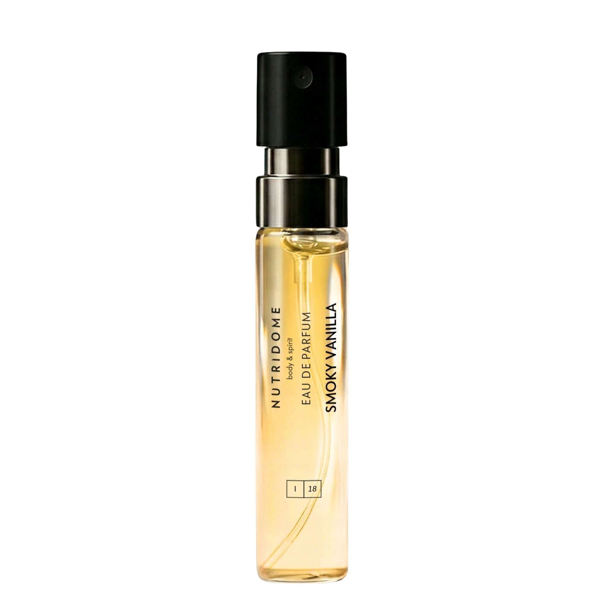Smoky Vanilla Eau de Parfum 2ml Nutridome long lasting vanilla perfume toffee Packaging status original