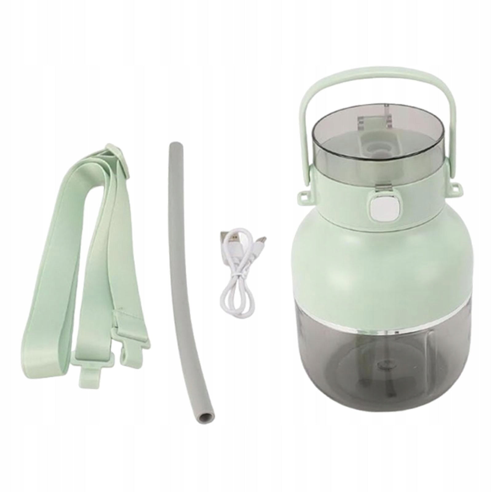 Smoothie Blender 500ml Personal Mixer with Carry Strap for Sports Green