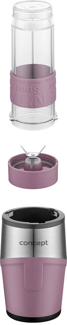 Smoothie blender 500 W SM3483 CONCEPT Dusty Rose Product weight with unit packaging 1.2 kg