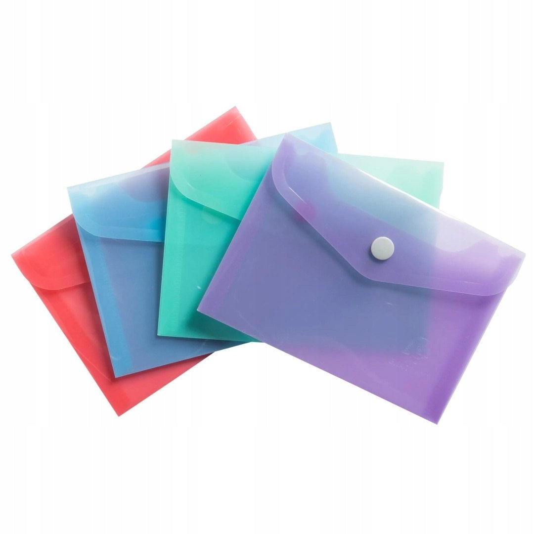 Snap envelopes B6 ChromPastel 4 pcs