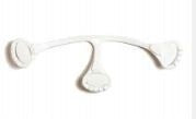 Snappi Reusable Diaper Buckle, White