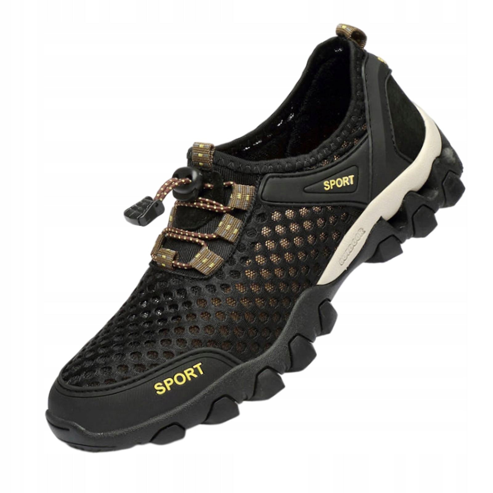 Sneakers, Male Footwear Breathable 44 Black