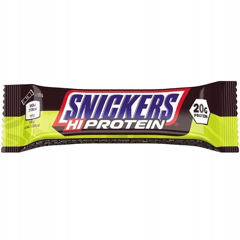 Snickers Hi Protein Bar 55g WPC Protein Bar