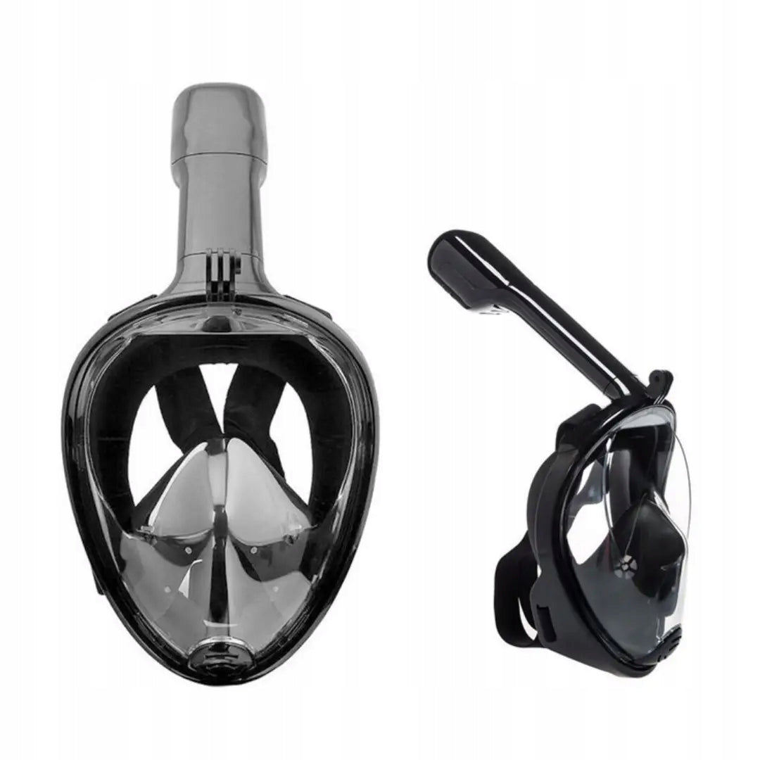 Snorkeling Mask Full Face Diving Mask S/M Black with Bag Manufacturer code MCS/M