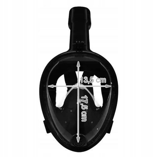 Snorkeling Mask S/M Full Face Swimming Zesaw Kind full face