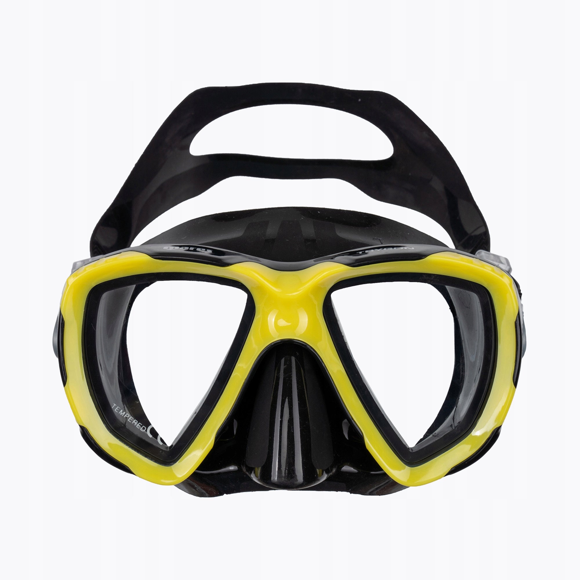 Snorkeling mask Mares Trigon yellow/black OS Color black
