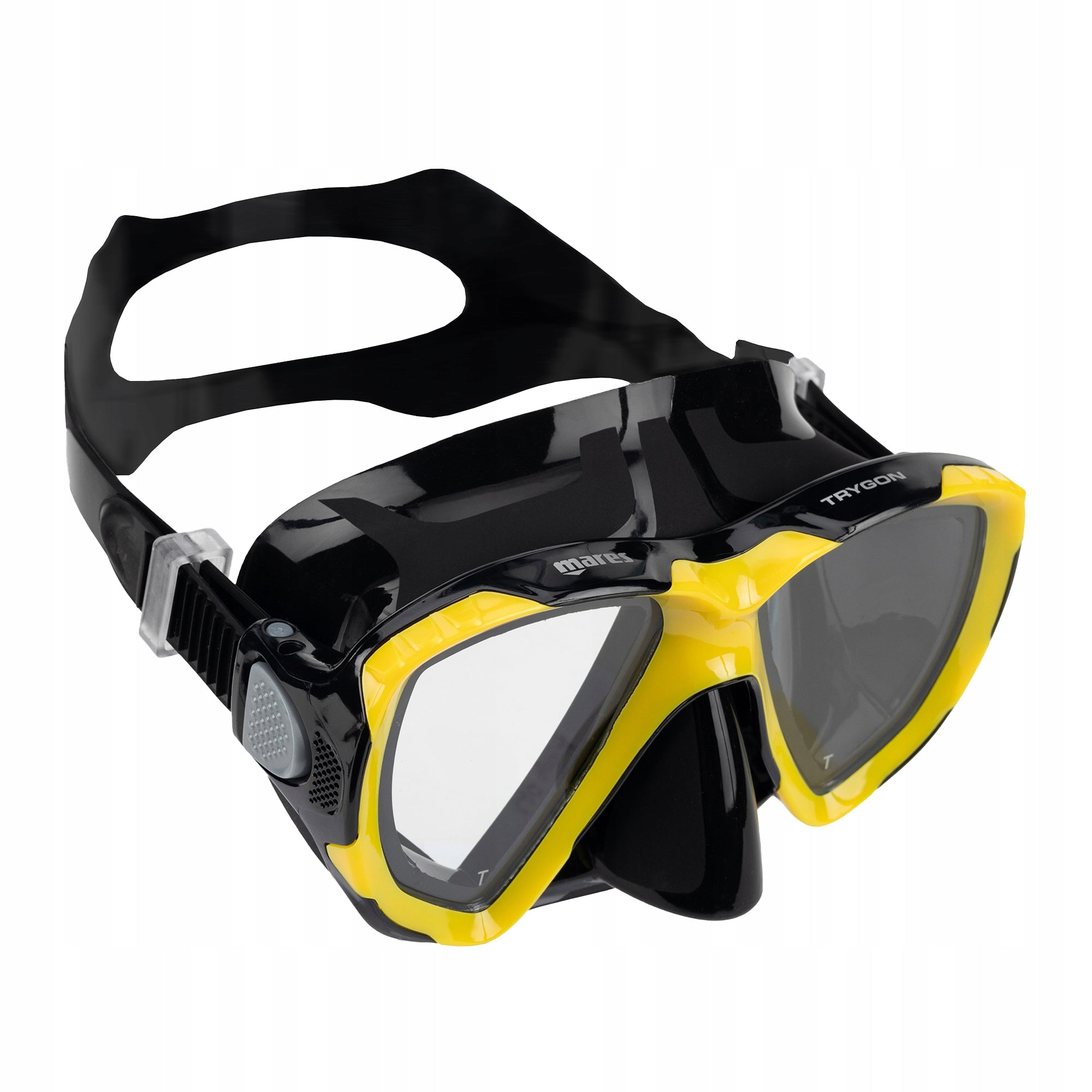 Snorkeling mask Mares Trigon yellow/black OS