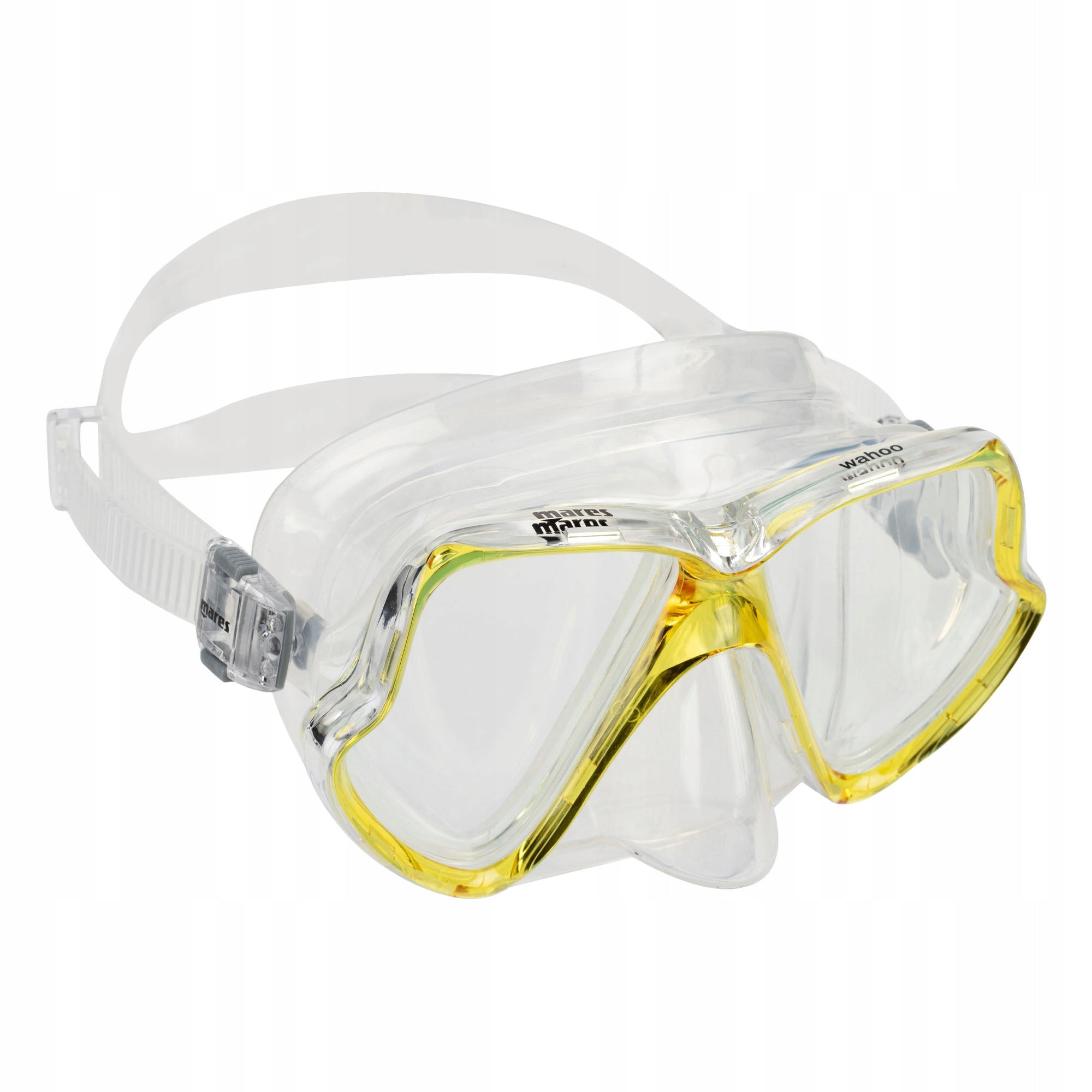 Snorkeling mask Mares Wahoo yellow/clear OS