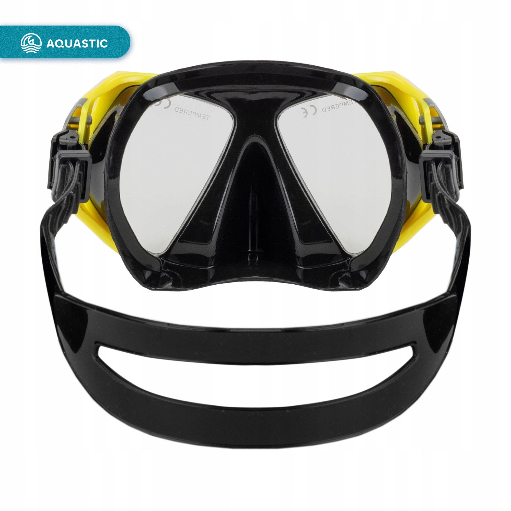 Snorkeling set AQUASTIC Shoal mask + snorkel VENT VALVE Set components snorkel mask