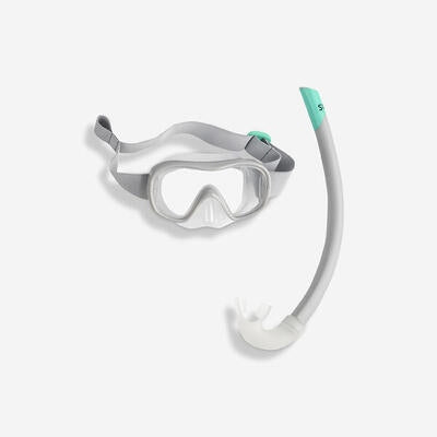 Snorkeling set for children Subea Mask Pipe 100