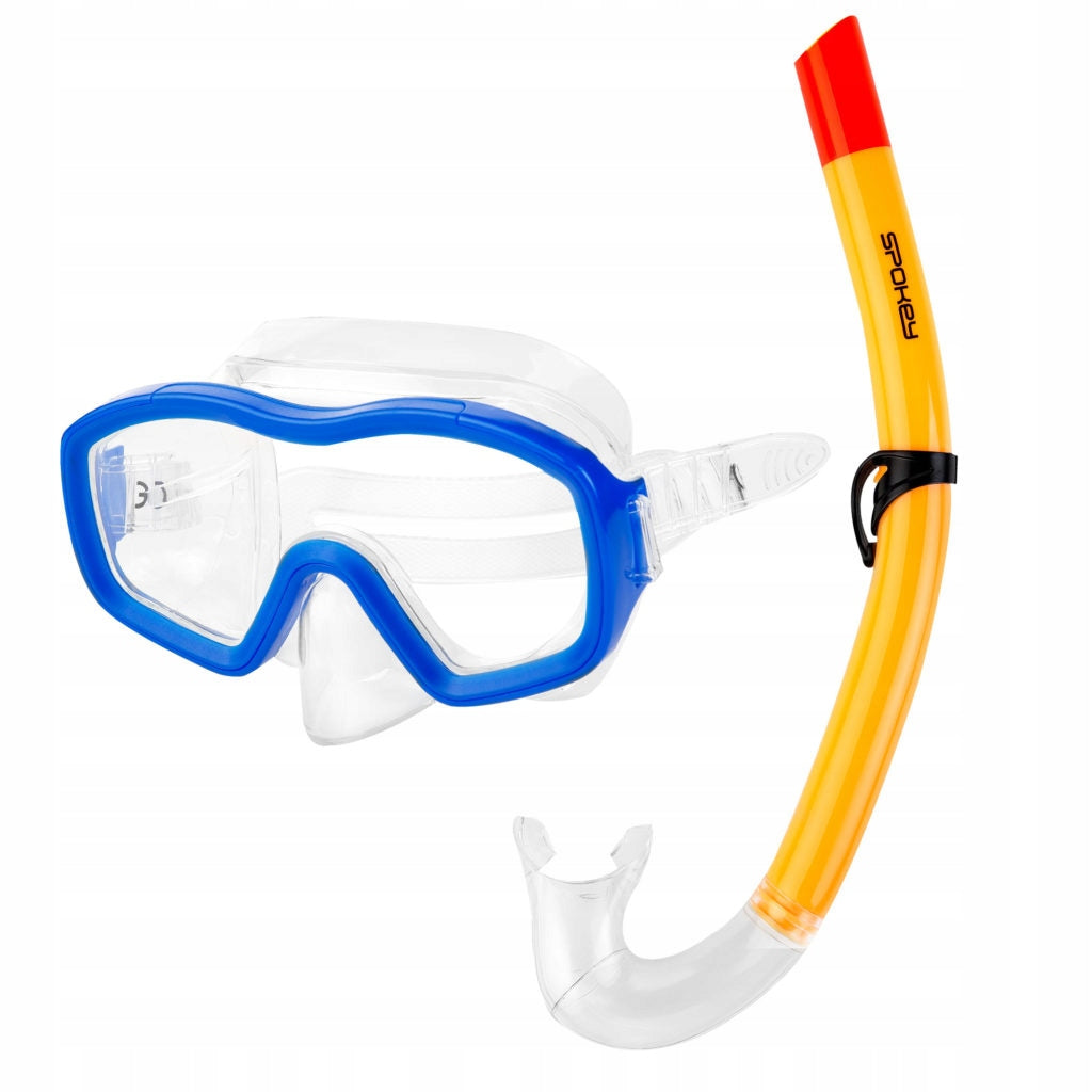 Snorkeling set for children mask and snorkel Spokey BOMBI BOY children's