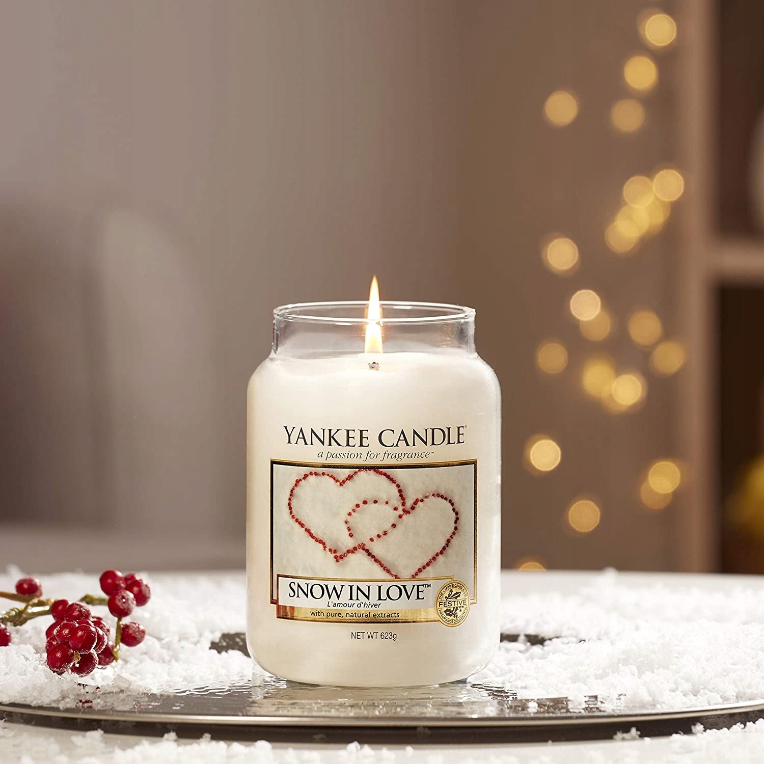Duftkerze Yankee Candle Snow In Love 623 g 
