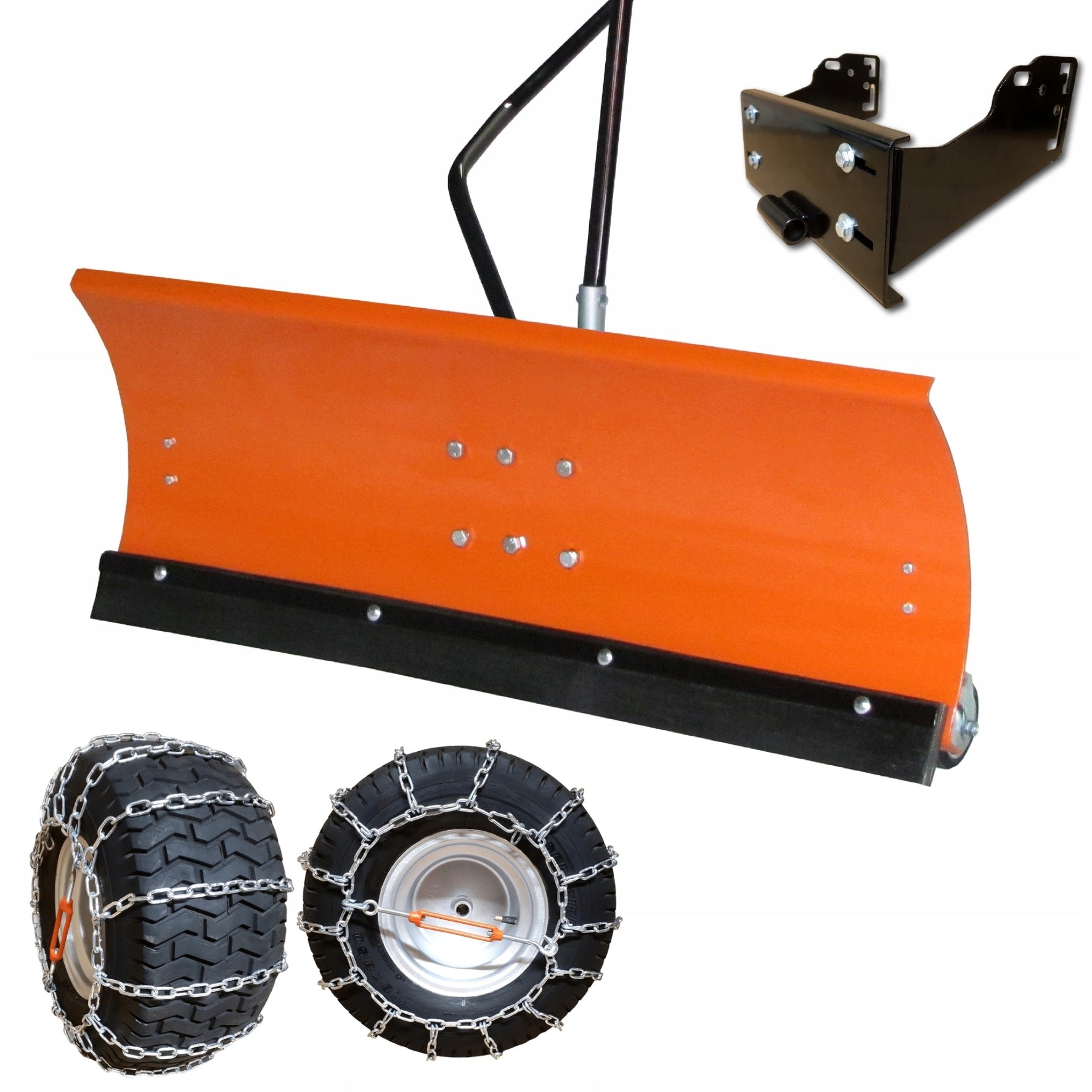 Snow plough Tractor Lawn Mowers whole set