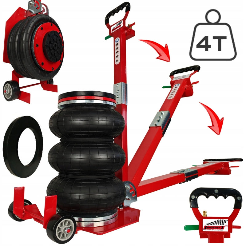 Snowman Pneumatic Lift 4 Tony NORMET RUBBER