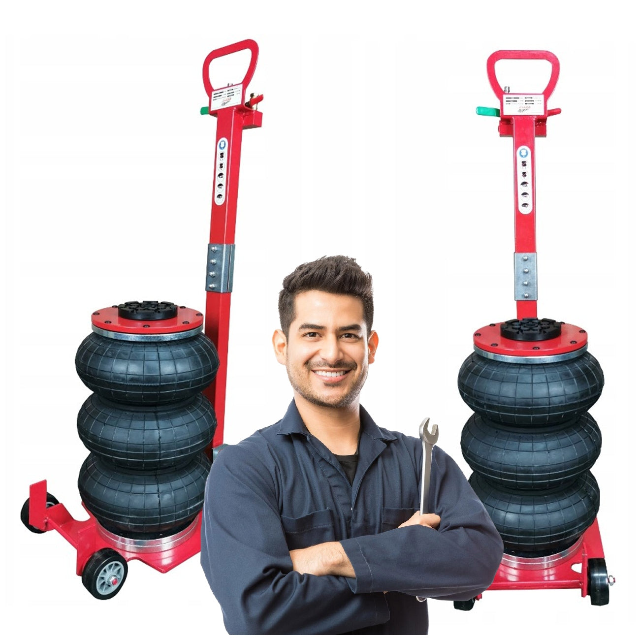 Snowman Pneumatic Lift 4 Tony NORMET Rubber