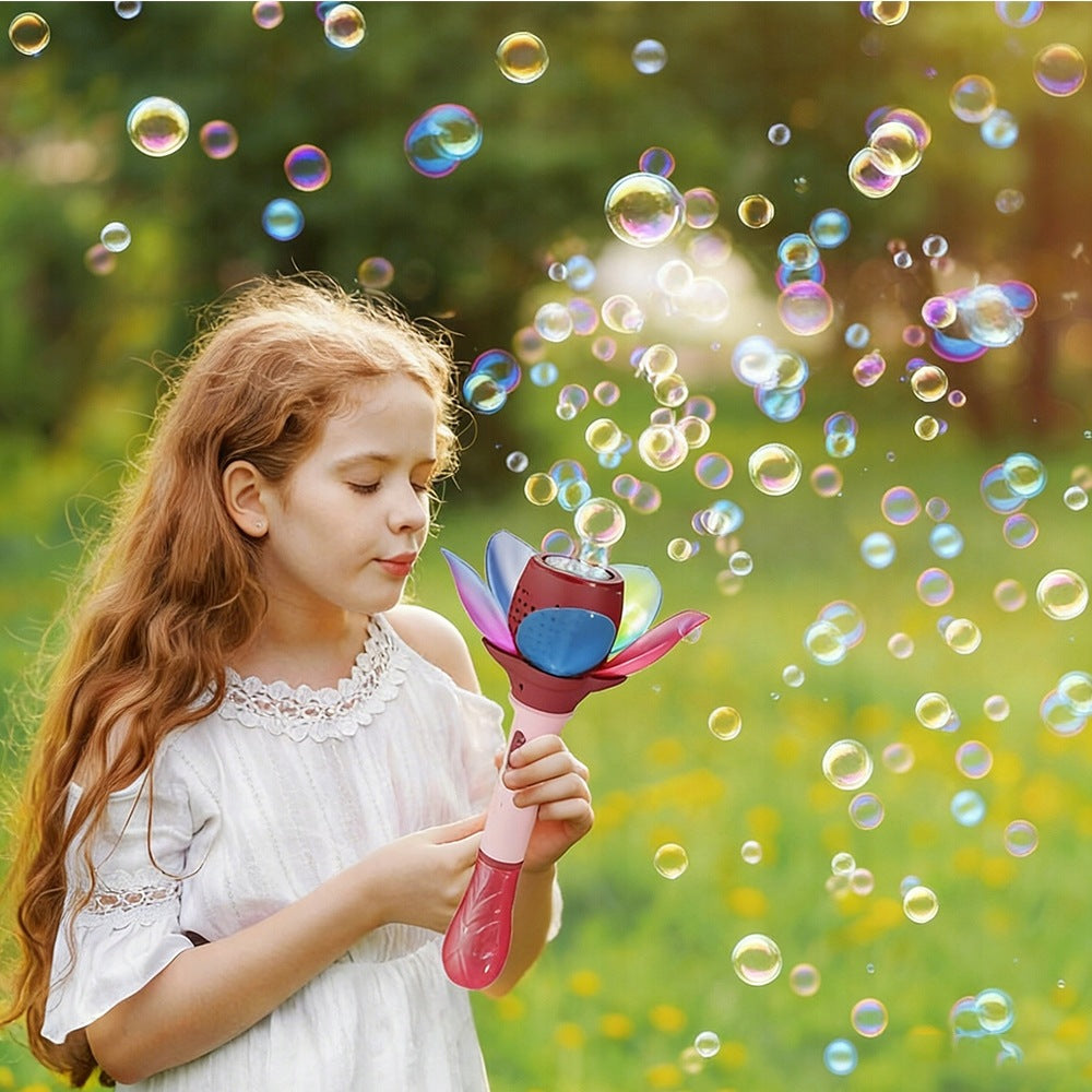 Soap Bubble Generator Bubble Machine With Light Effects Rgb Kind machine