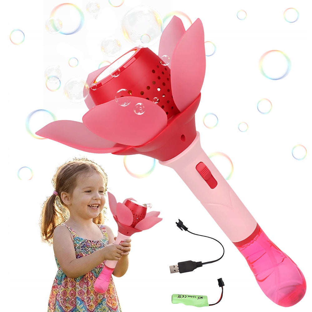 Soap Bubble Generator Bubble Machine With Light Effects Rgb
