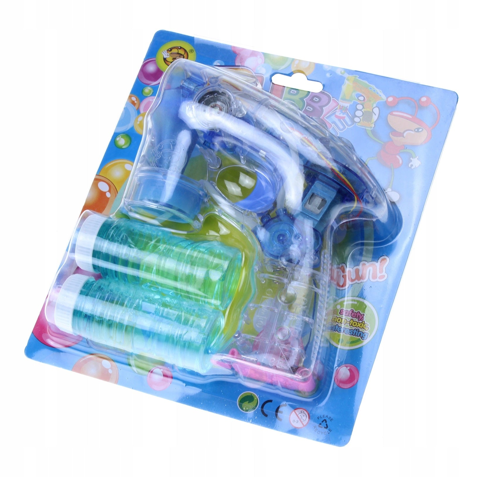 Soap Bubble Gun Automatic LED Bubble Machine Brand no brand