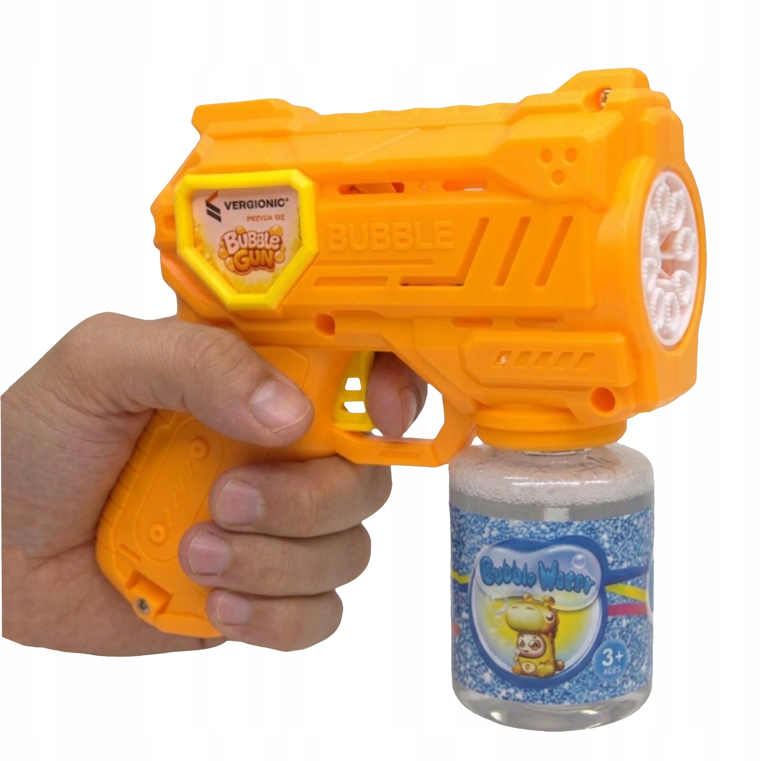 Soap Bubble Gun Automatic + Liquid MIX 70 ml