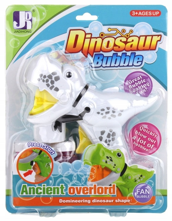 Soap Bubble Gun Soap Bubble Machine Liquid 2x Dinosaur Product width 21 cm