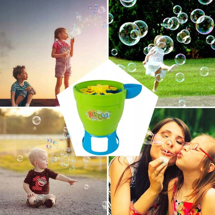 Soap Bubble Machine Safe Soap Bubbles For Baby Set Brand MalPlay