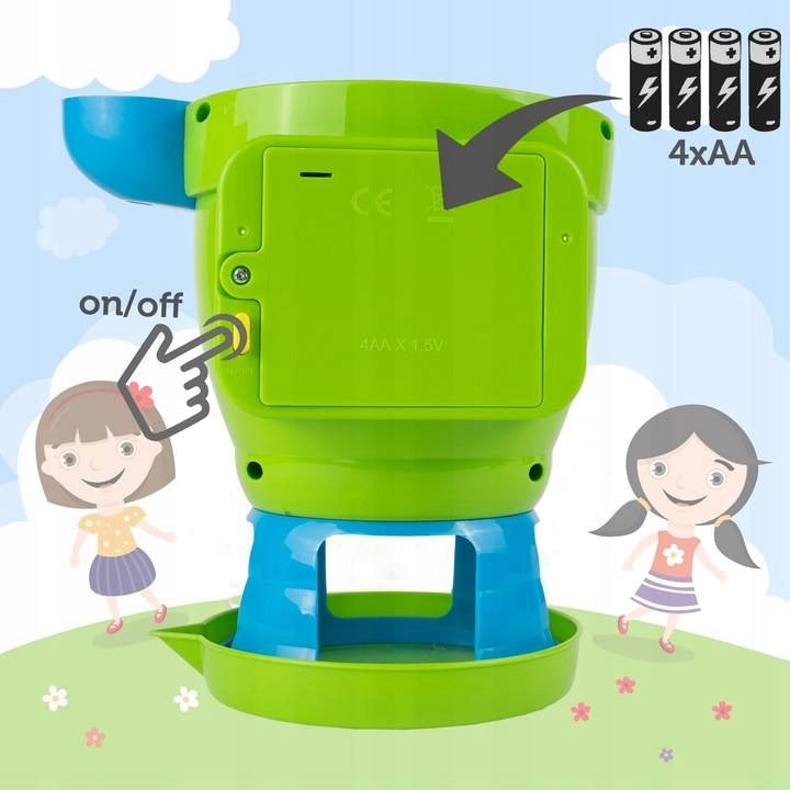 Soap Bubble Machine Safe Soap Bubbles For Baby Set Color green