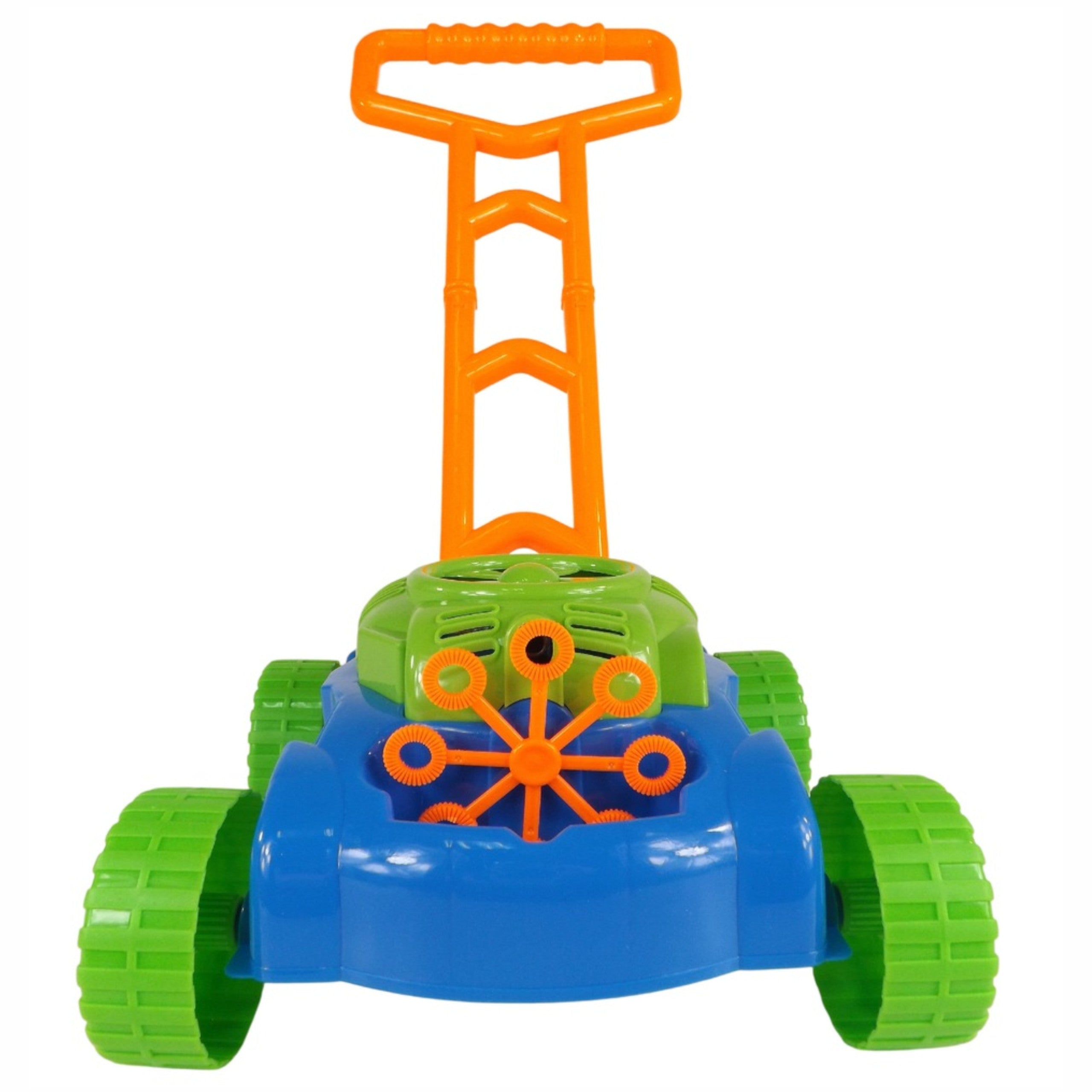 Soap Bubble Mower Pusher with Sound and Liquid Brand Luxma