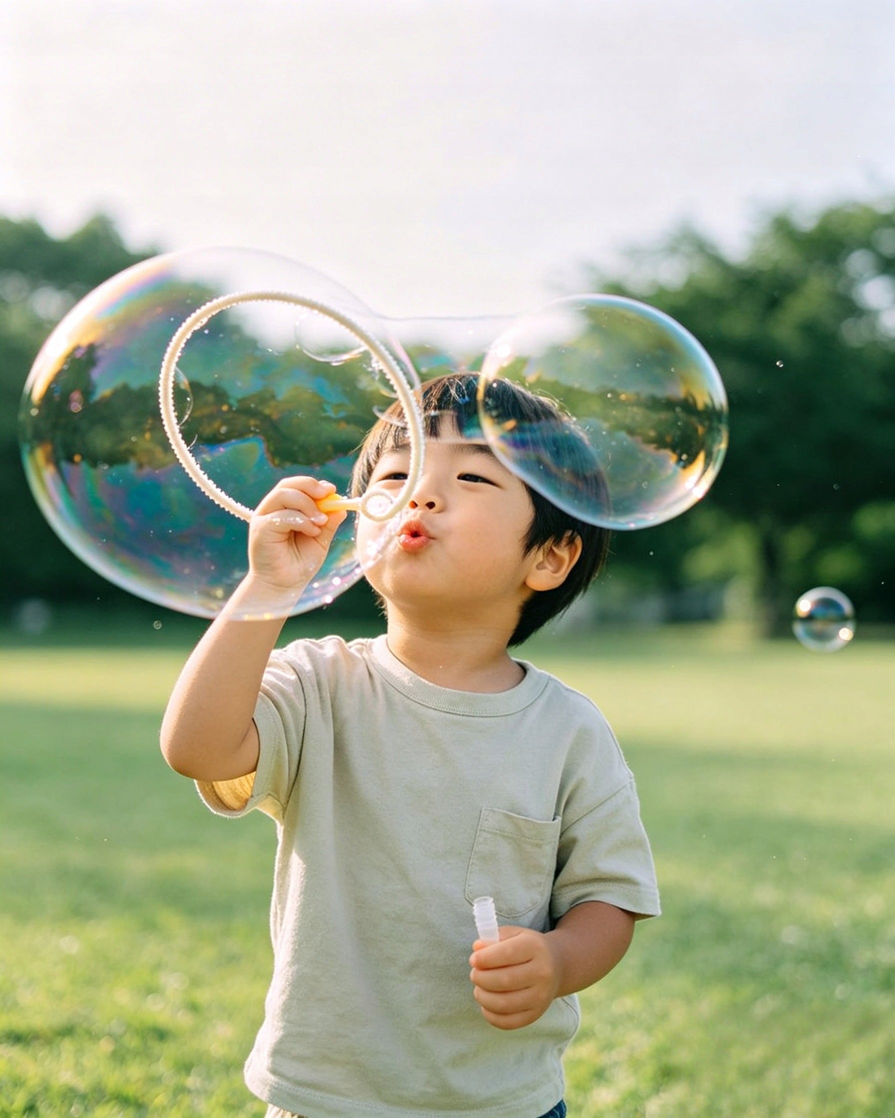 Soap Bubble Set XXL 31pcs Sticks Rings Hoops Gift for Kids Brand no brand