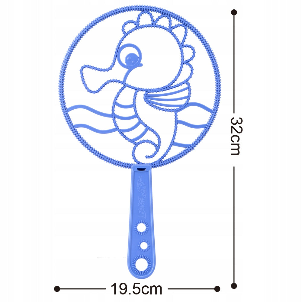 Soap Bubble Wand Set with Liquid Sticks Hoops Animal Designs Brand no brand