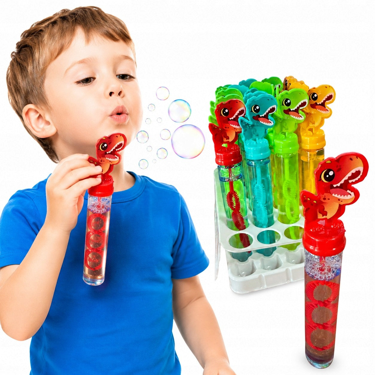 Soap Bubbles DINO Dinosaur 14,5 cm Water Toy