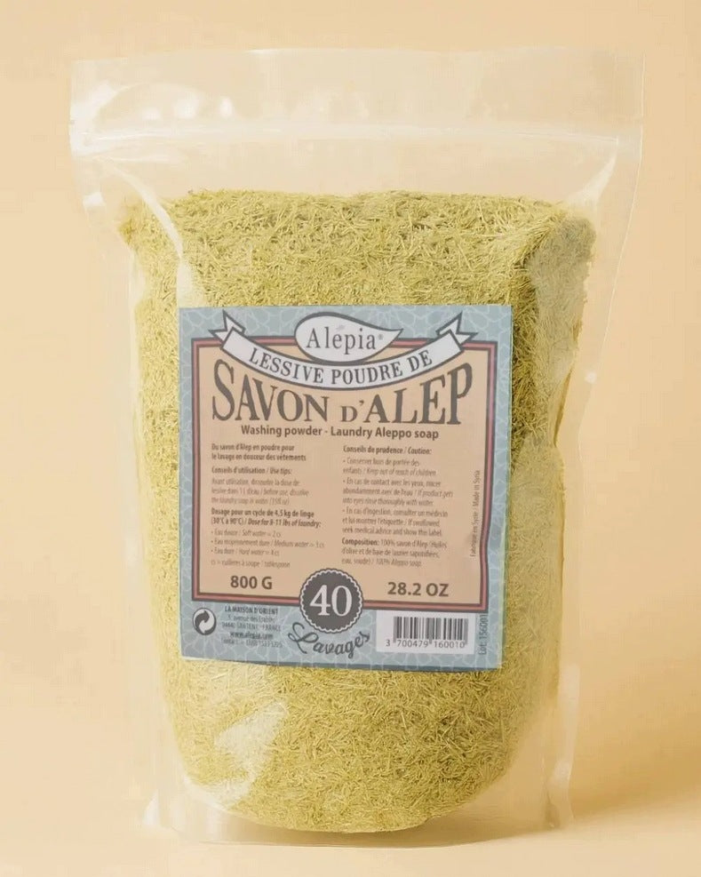 Soap Flakes for Washing Aleppo Soap Alepia 800g Packaging status original
