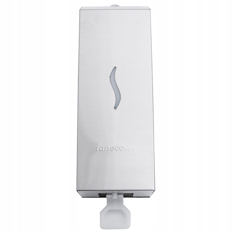 Soap and disinfection dispenser Faneco HIT 1 l, matt stainless steel EAN (GTIN) 5901764295761