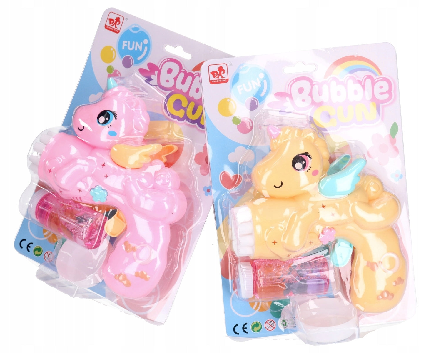 Soap bubble gun HORSE UNICORN 5319 Brand Biały