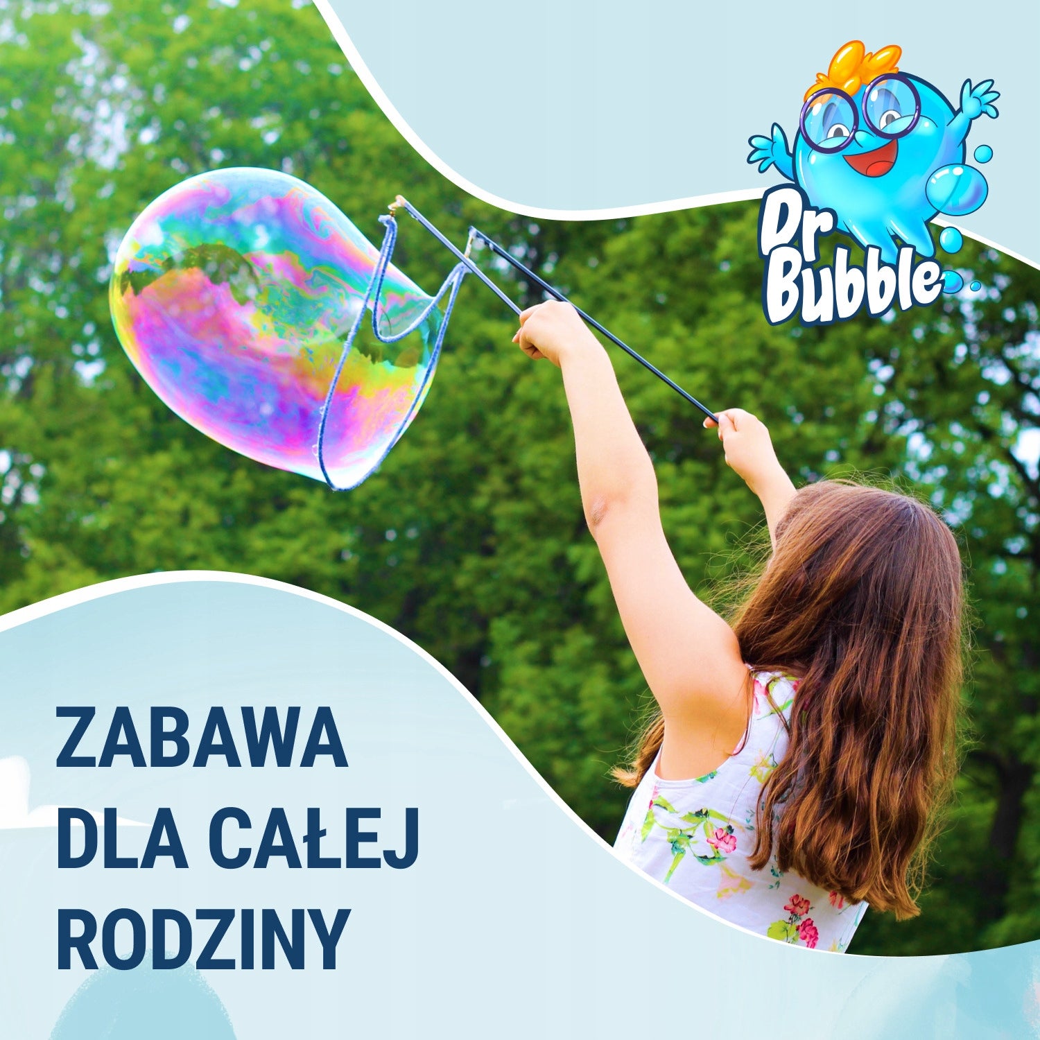 Soap bubble liquid large mega soap bubbles 2.5L - Dr Bubble EAN (GTIN) 5907465648615