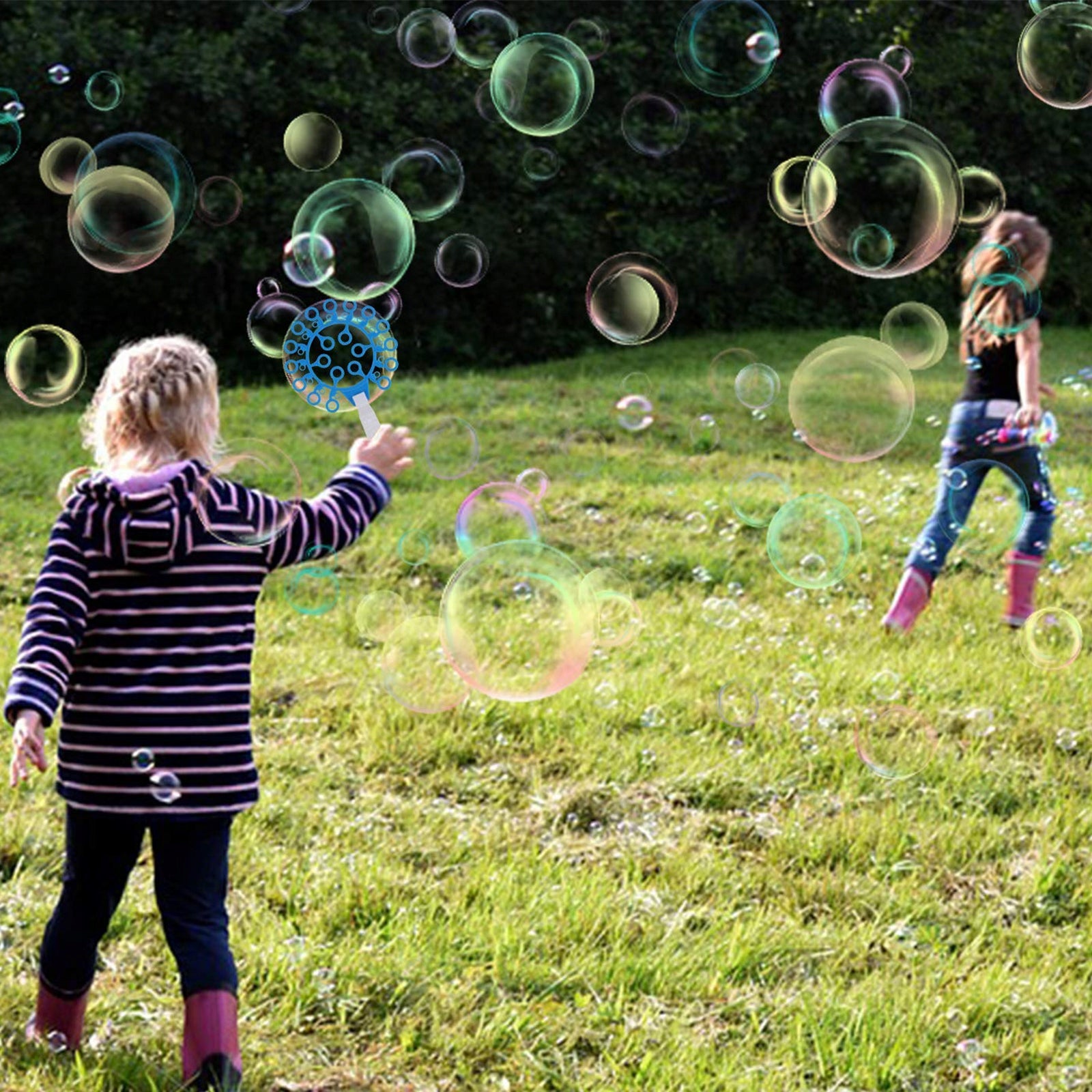 Soap bubble set 30 tools multicolor 5 years + Brand no brand