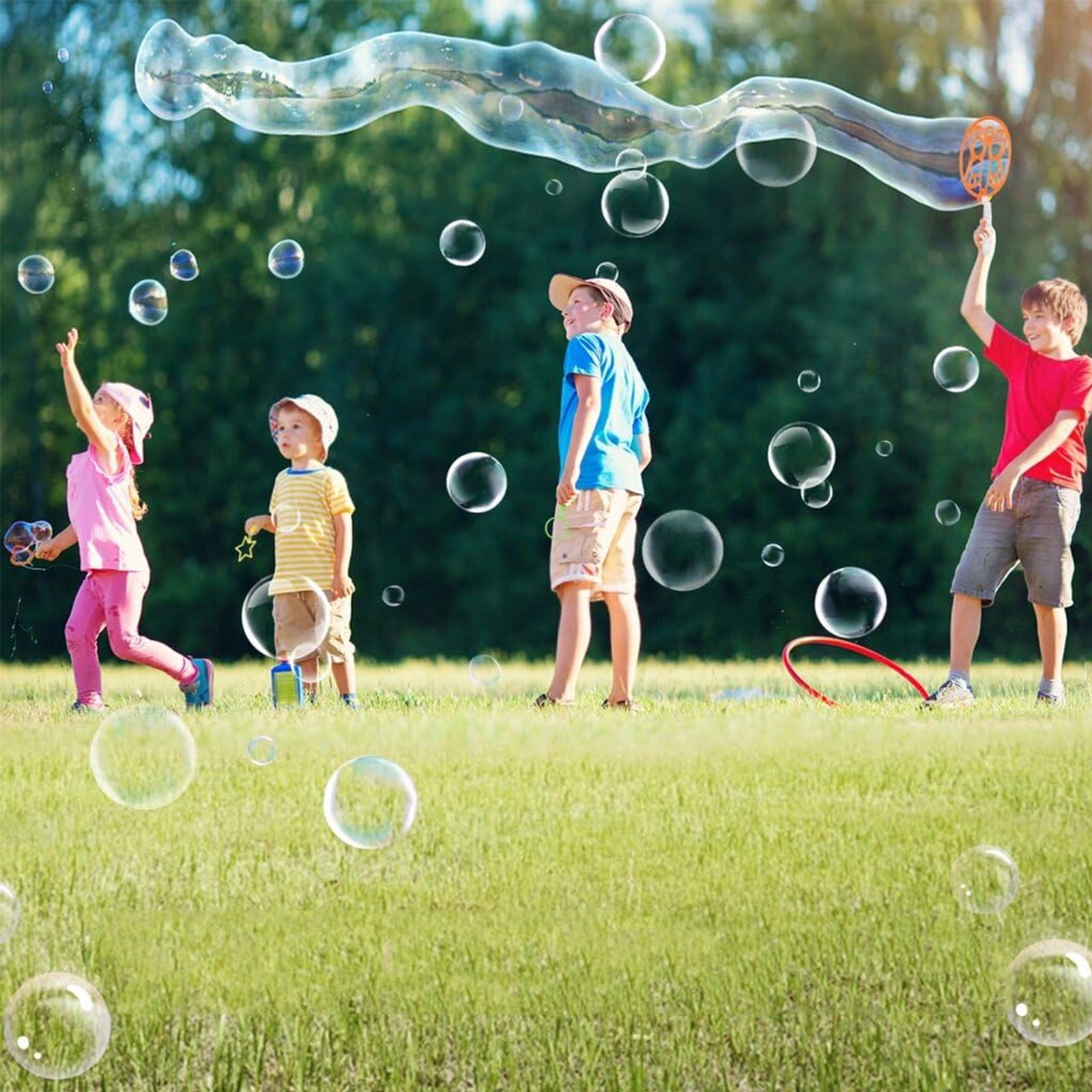 Soap bubble set 30 tools multicolor 5 years + Kid's age 5＋ years