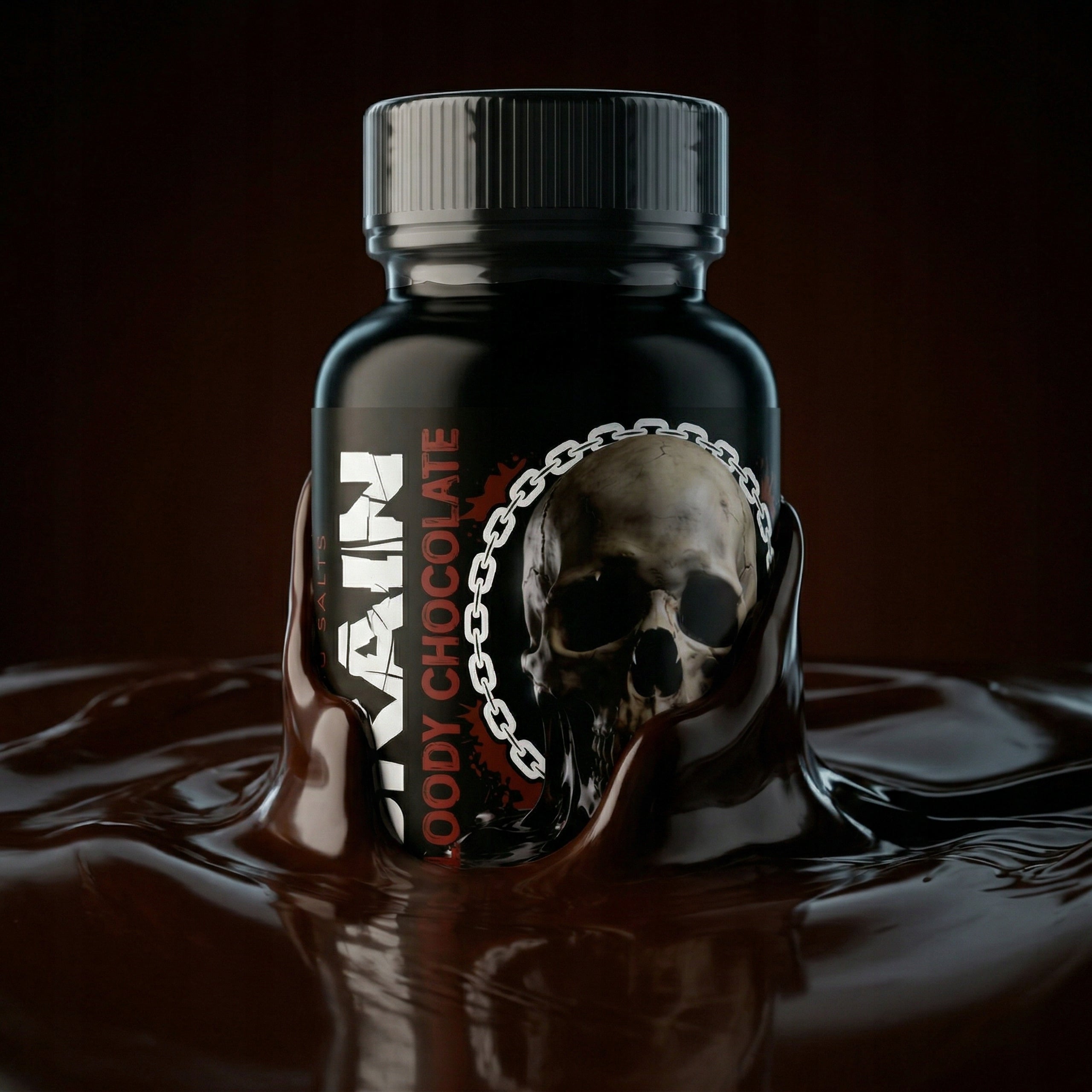 Sobering Salts BRAIN BLOODY CHOCOLATE 100ml Extremely STRONG - Ammonia Expiration date at least six months from the date of purchase