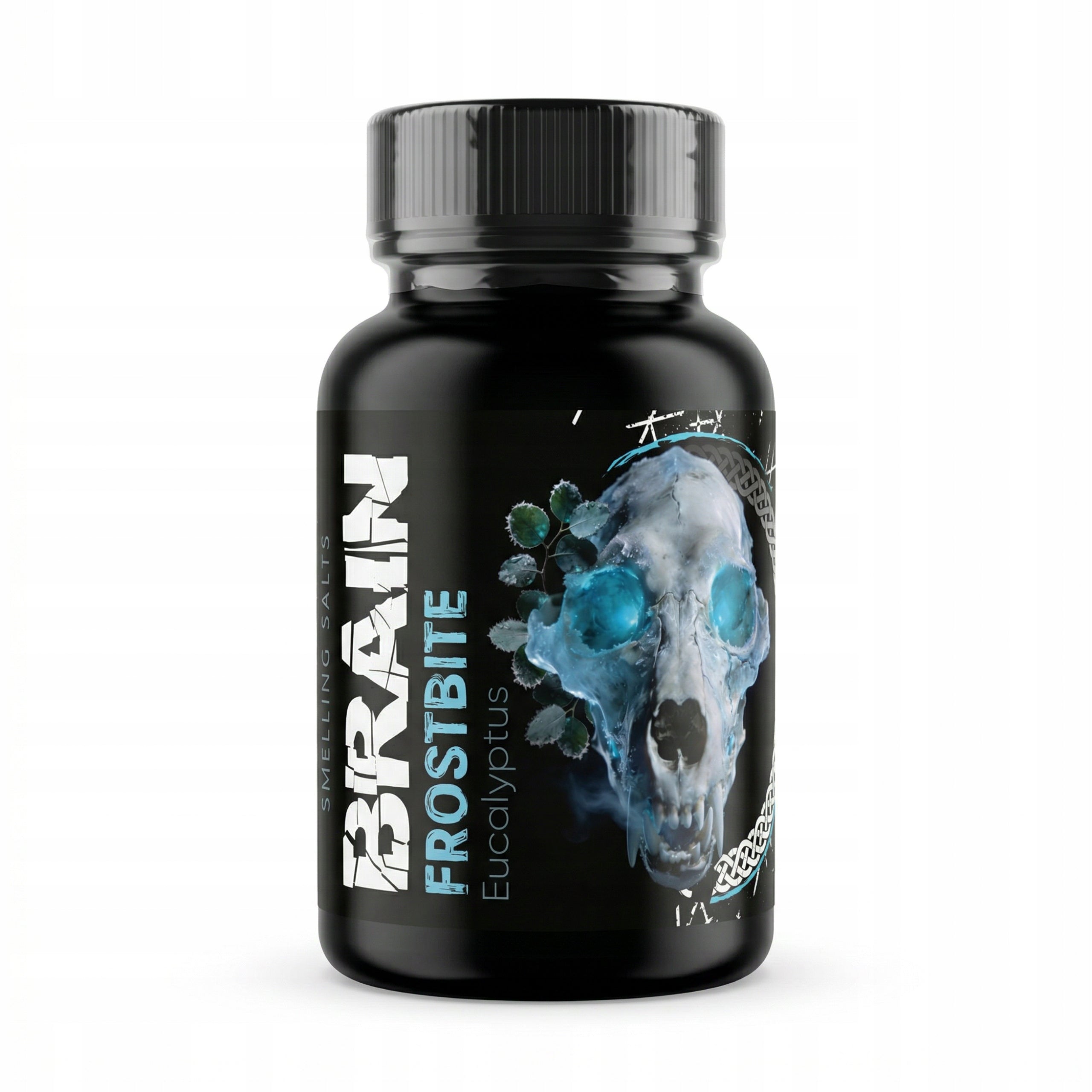 Sobering Salts BRAIN FROSTBITE 100ml Eucalyptus Hellishly Strong Ammonia